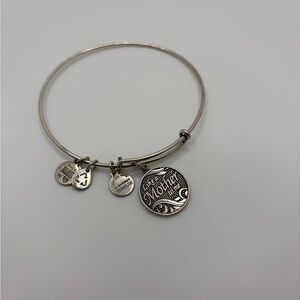 Alex & Ani “Like a Mother to me” Silver Charm Bangle Bracelet